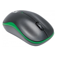 MANHATTAN Myš Success, USB optická, 1000 dpi, černo-zelená
