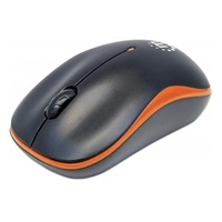 MANHATTAN Myš Success, USB optická, 1000 dpi, černo-oranžová