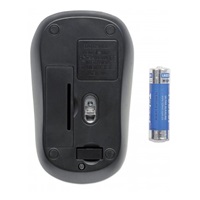 MANHATTAN Myš Success, USB optická, 1000 dpi, černo-oranžová