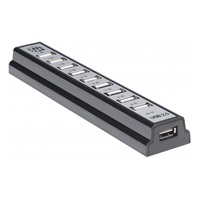 MANHATTAN Hi-Speed USB 2.0 Desktop Hub, 10 portů