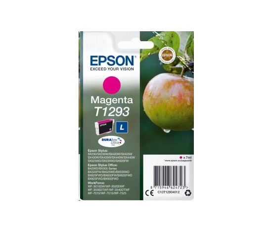 EPSON ink bar Singlepack "Jablko" Magenta T1293 DURABrite Ultra Ink (7 ml)