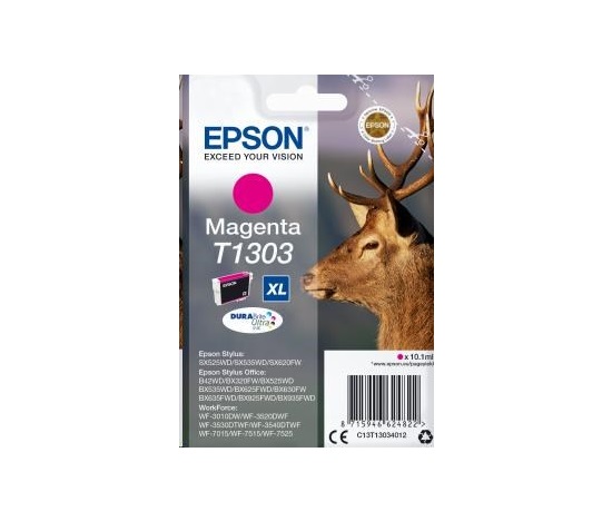 EPSON ink bar Singlepack "Jelen" Magenta T1303 DURABrite Ultra Ink (10,1 ml)