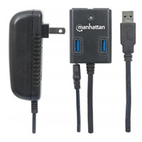 MANHATTAN USB 3.0 Hub, 4 Ports, AC/Bus Power