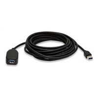 MANHATTAN Kabel USB 3.0 A-A prodlužovací 5m (černý)
