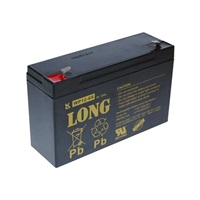 Long 6V 12Ah olověný akumulátor F1