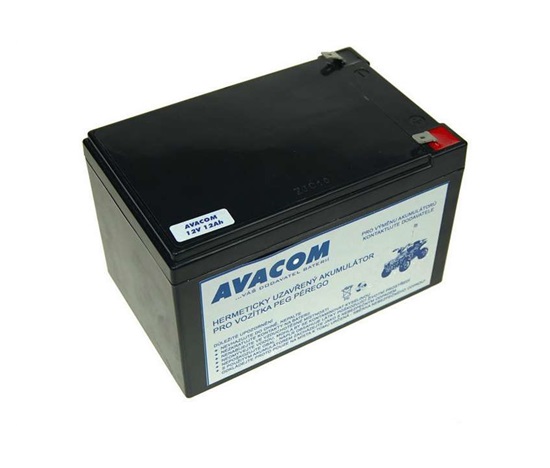 AVACOM Náhradní baterie (olověný akumulátor) 12V 12Ah do vozítka Peg Pérego F2