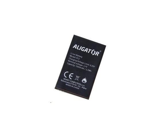 Aligator baterie Li-Ion 1000 mAh pro Aligator R12 eXtremo - BULK