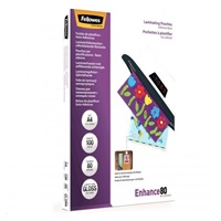 Laminovací fólie Fellowes A4 80 mic samolepící, balení 100 ks