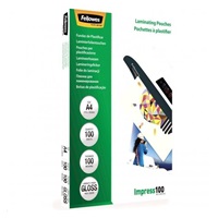 Laminovací fólie Fellowes A4 100 mic, balení 100 ks