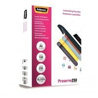 Laminovací fólie Fellowes A4 250 mic, balení 100 ks