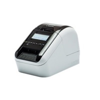 BROTHER tiskárna štítků QL-820NWBc - 62mm, termotisk, USB, RS232, WIFI, LAN, Profi / po dokoupení DK-22251 tisk červeně
