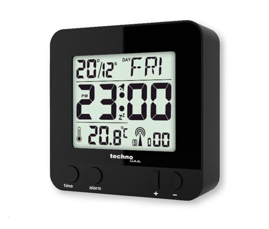 TechnoLine WT 235BK digitální budík, černá