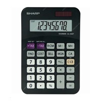 SHARP kalkulačka - EL330FBBK - blister