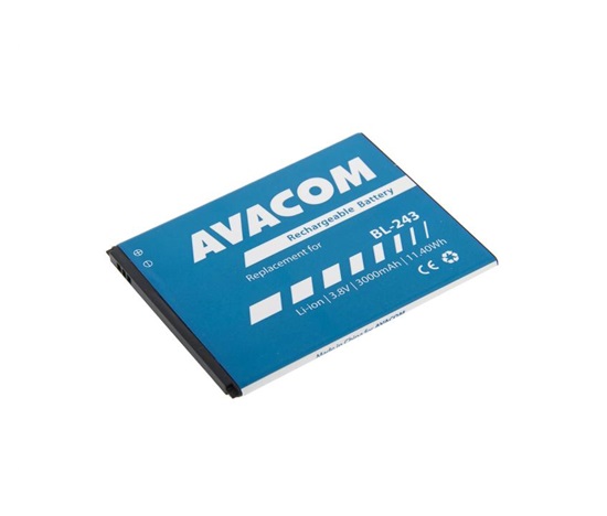 AVACOM baterie do mobilu Lenovo A7000 Li-Ion 3,8V 3000mAh (náhrada BL243)