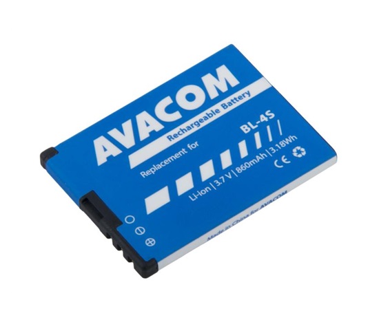 AVACOM baterie do mobilu Nokia 3600 Slide, 2680 Li-Ion 3,7V 860mAh (náhrada BL-4S)