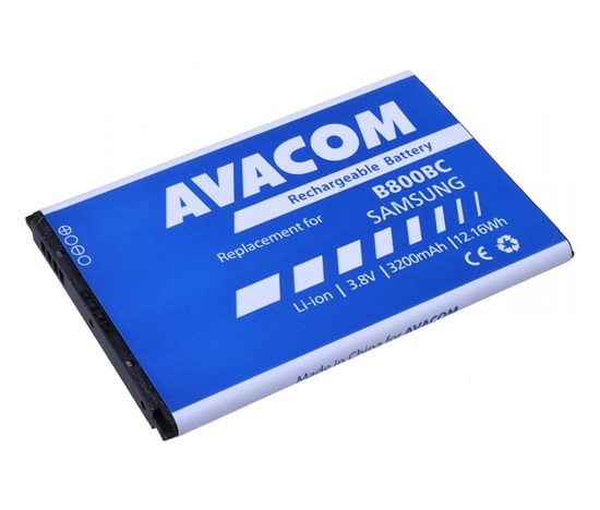 AVACOM baterie do mobilu Samsung N9005 Galaxy NOTE 3, Li-Ion 3,7V 3200mAh (náhrada EB-B800BEB)