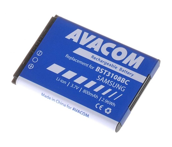 AVACOM baterie do mobilu Samsung X200, E250 Li-Ion 3,7V 800mAh (náhrada AB463446BU)