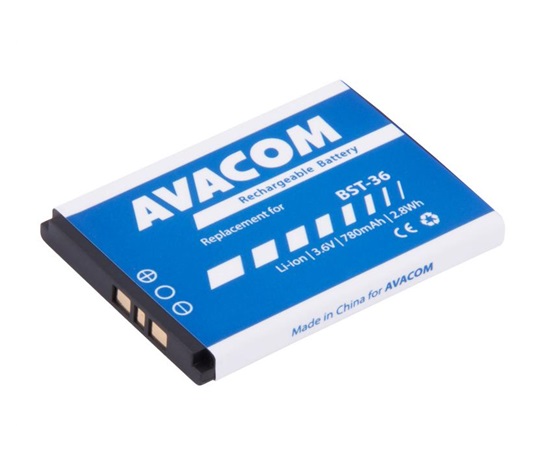 AVACOM baterie do mobilu Sony Ericsson J300, W200 Li-Ion 3,7V 780mAh (náhrada BST-36)