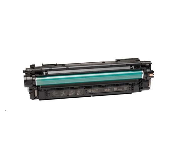 HP 655A Cyan Original LaserJet Toner Cartridge (CF451A) (10,500 pages)