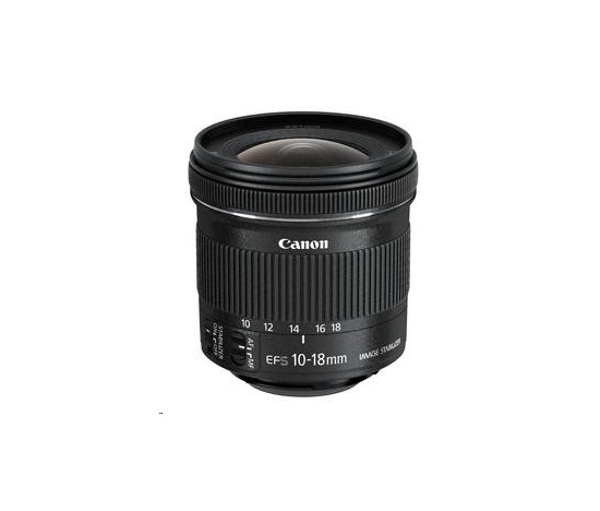 Canon EF-S 10-18mm f/4.5-5.6 IS STM zoom objektiv + EW-73C + LC KIT