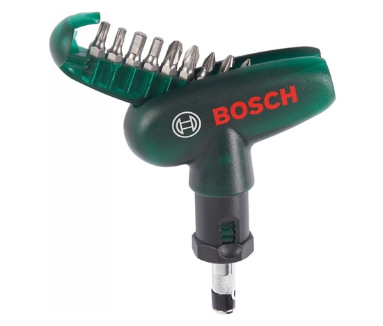 Bosch 10dílná sada šroubovacích bitů „Pocket“