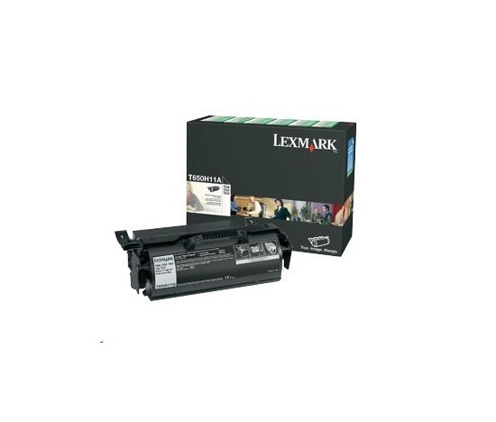 LEXMARK černý toner T650, T652, T654 z programu Lexmark Return