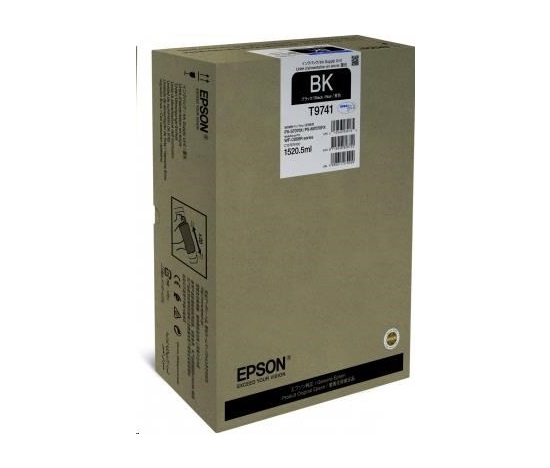 EPSON Ink čer WorkForce Pro WF-C869R Black XXL Ink Supply Unit 1.520,5 ml