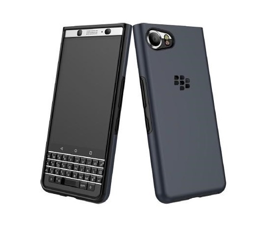 BlackBerry pouzdro DUAL LAYER pro BlackBerry  KEYone, černo-modrá