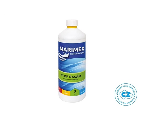 Marimex STOP řasám 1 l - bazénová chemie - ŘASY