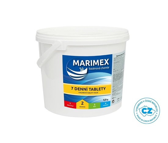 Marimex 7 Denní tablety 4,6 kg - bazénová chemie - DEZINFEKCE