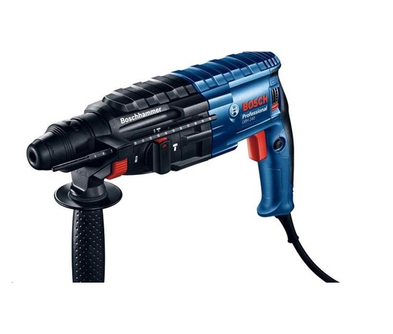 Bosch GBH 240 vrtací kladivo s SDS plus, 790 W, energie příklepu 2.7 J, hloubkový doraz, kufr