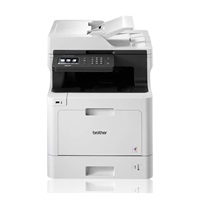 BROTHER multifunkce color laserová DCP-L8410CDW - A4, 31ppm 512MB 2400x600 PCL LAN USB WiFi 250l 50ADF, DUPLEX