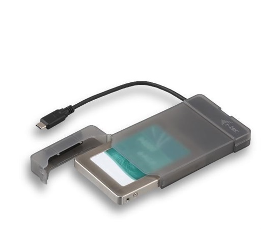 i-tec USB 3.0 MySafe Easy, rámeček na externí pevný disk 9,5mm / 2.5" USB-C 3.1 Gen2, černý