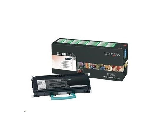 TONER LEXMARK BLACK E360, E460 High Yield 9000 stran
