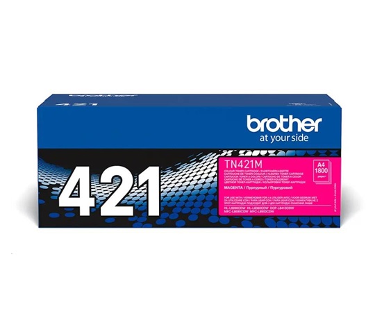 BROTHER Toner TN-421M pro HL-L8260CDW/HL-L8360CDW/DCP-L8410CDW, 1.800 stran, Magenta