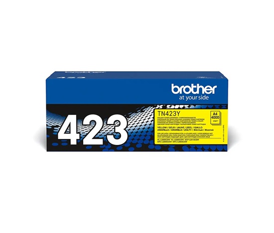 BROTHER Toner TN-423Y pro HL-L8260CDW/HL-L8360CDW/DCP-L8410CDW, 4.000 stran, Yellow