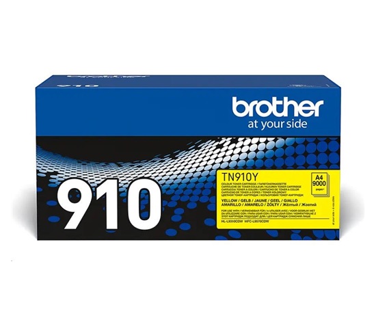 BROTHER Toner TN-910Y pro HLL-9310CDW/MFC-L9570CDW, 9.000 stran, Yellow