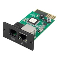 Fortron SNMP card for UPS Galleon, Knight, Champ, Custos; 1xLAN + 1xEMD port
