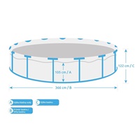 Marimex Florida bazén 3,66x1,22 m bez příslušenství