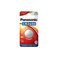 PANASONIC Lithiová baterie (knoflíková) CR-2450EL/1B  3V (Blistr 1ks)