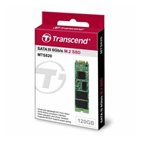 TRANSCEND SSD MTS820 120GB, M.2 2280, SATA III 6Gb/s, TLC, bulk