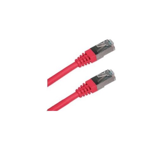 XtendLan patch kabel Cat6A, SFTP, LS0H - 2m, červený