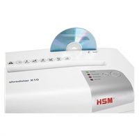 HSM skartovač ShredStar X10 White (velikost řezu 4,5x30mm, DIN P-4 (3))