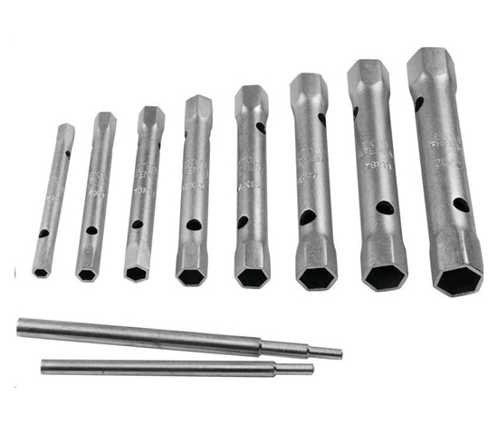 Extol Premium klíče trubkové, sada 8ks, 6-22mm 8816370