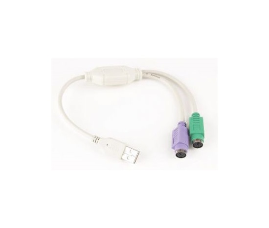 GEMBIRD Redukce USB / 2x PS/2 30cm (M/2xF, aktivní)