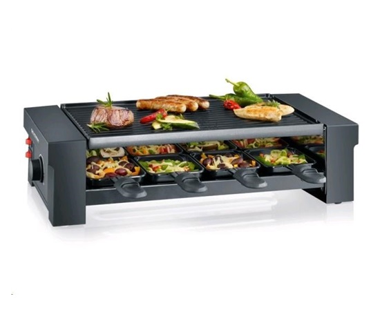 SEVERIN RG 2687 gril na mini pizzu a raclette