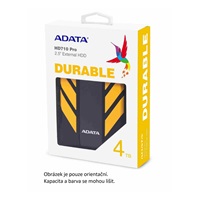 ADATA Externí HDD 2TB 2,5" USB 3.1 HD710 Pro, žlutá