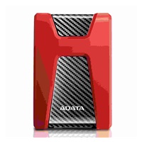 ADATA Externí HDD 2TB USB 3.1 DashDrive Durable HD650, červený (gumový, nárazu odolný)