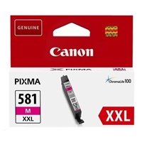 Canon CARTRIDGE CLI-581 XXL purpurová pro PIXMA TS615x, TS625x, TS635x, TR7550, TS815x (760str.)
