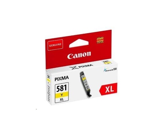 Canon CARTRIDGE PGI-580XL žlutá pro PIXMA TS615x, TS625x, TS635x, TR7550, TS815x (518 str.)